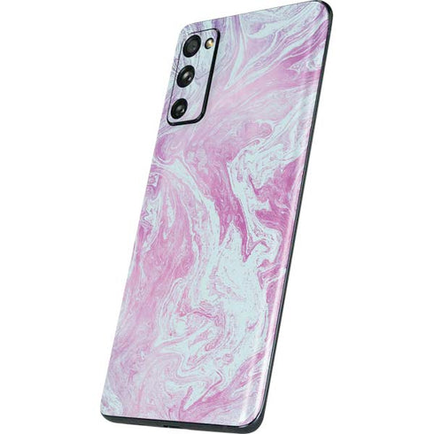 Blue and Purple Marble Galaxy S20 Fan Edition Skin